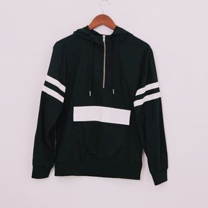 Front pouch canvas sweatshirt